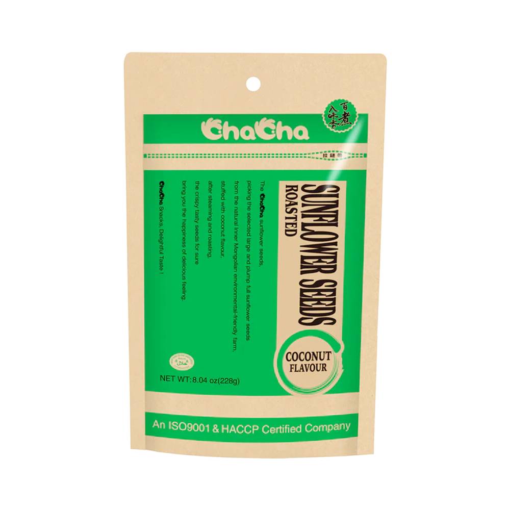 ChaCha Roasted Sunflower Seeds Coconut 228g