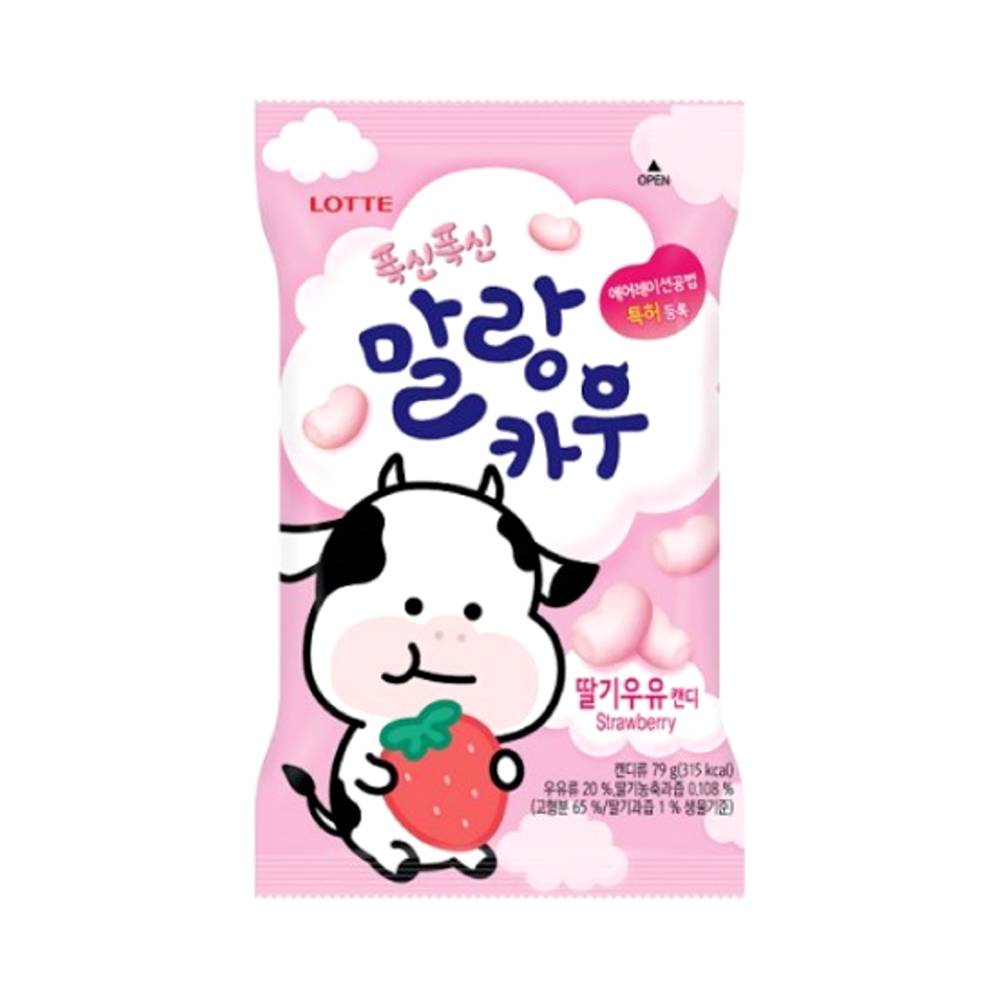 LOTTE MALRANGCOW Bonbóny Jahoda 79g