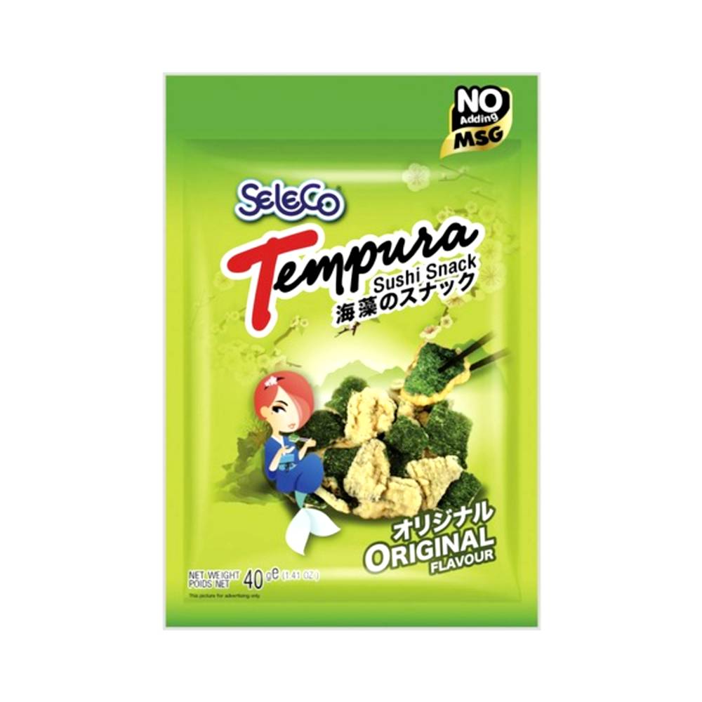 Seleco Seaweed Snack Original (Tempura) 40g
