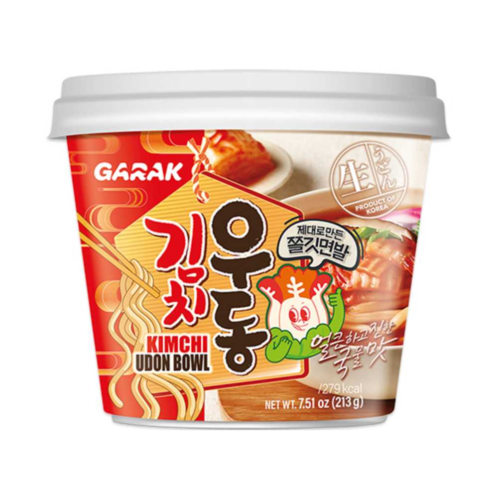 GARAK Udon Noodles with Kimchi Flavor 213g