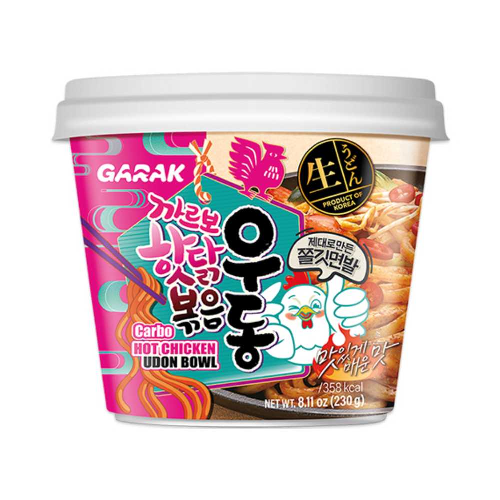 GARAK Udon Noodles with Fried Spicy Chicken Carbonara 230g