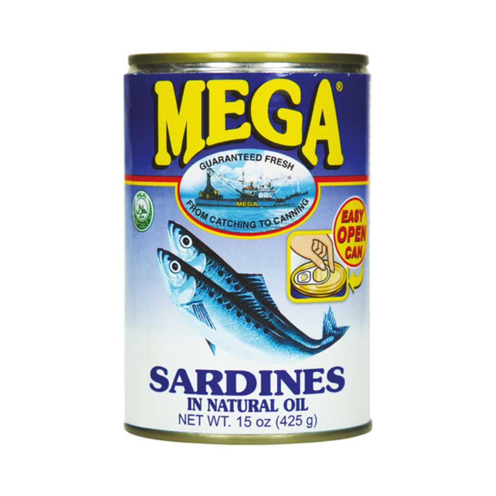 Mega Sardines in Oil 425g