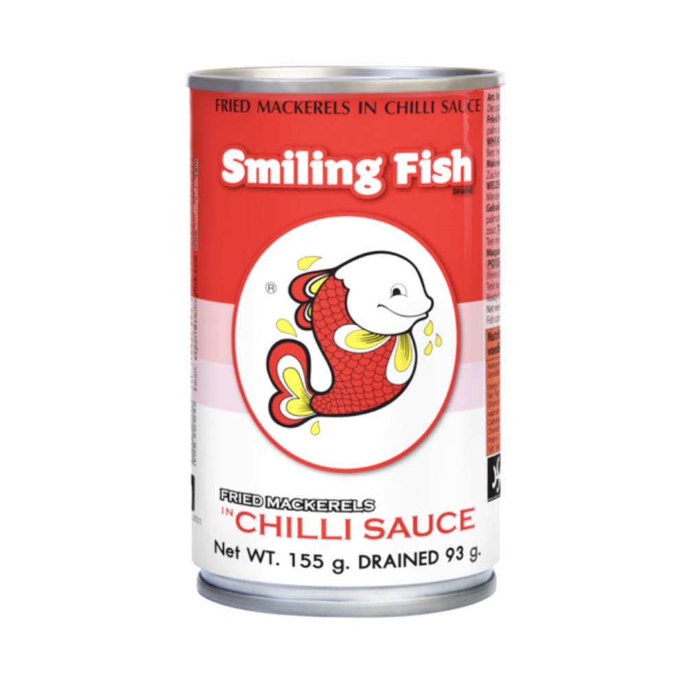 Smiling Fish Fried Mackerels Chilli Sauce 155g