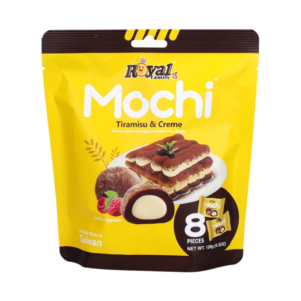 Royal Family Mochi Tiramisu & Creme 120g