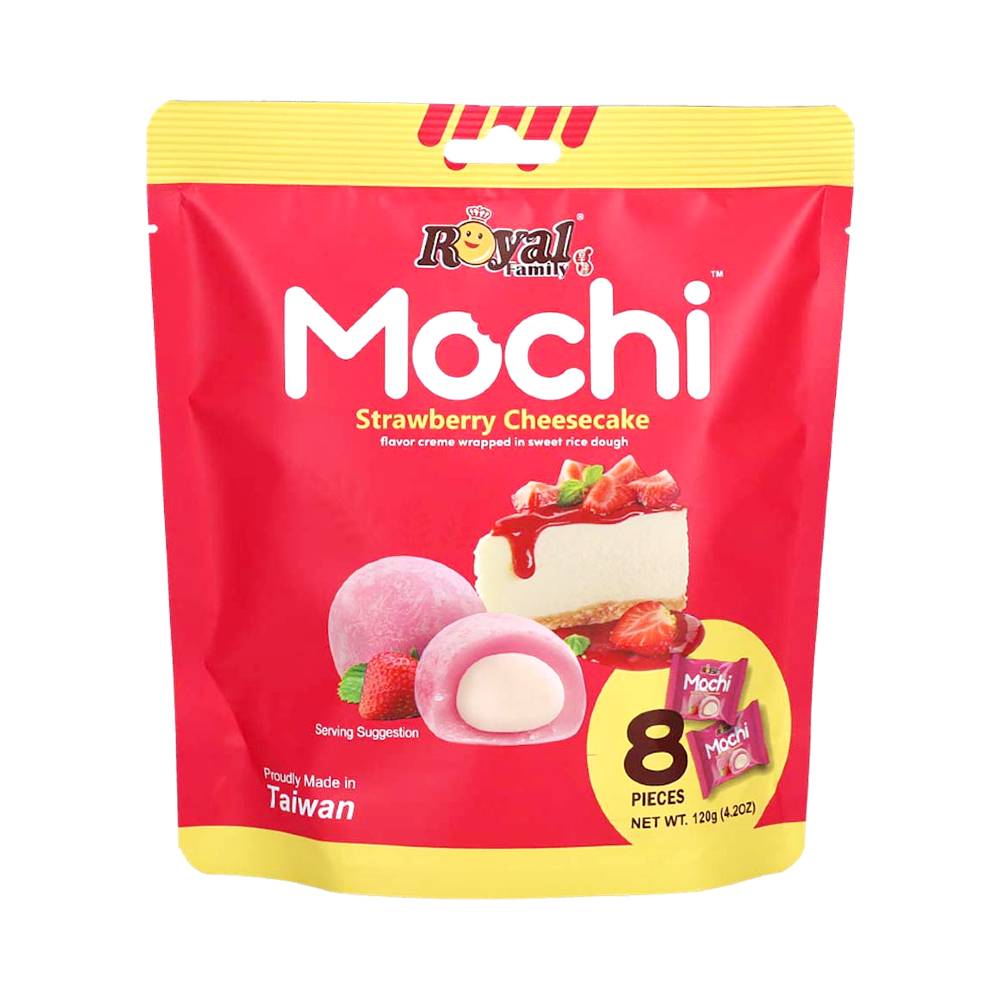 Royal Family Mochi Strawberry Cheese Cake 120g