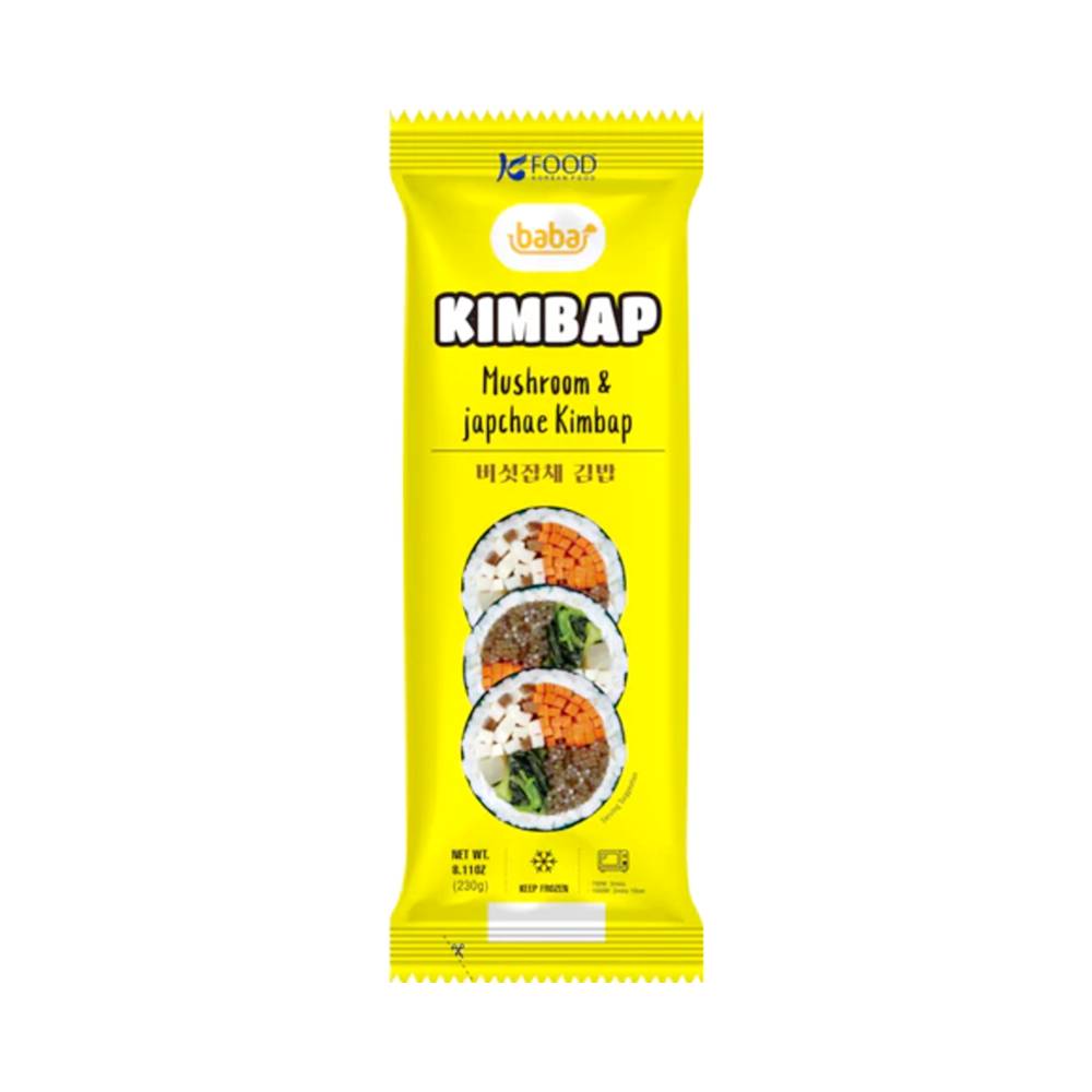 BABA  Japchae Kimbap with Mushroom 230g