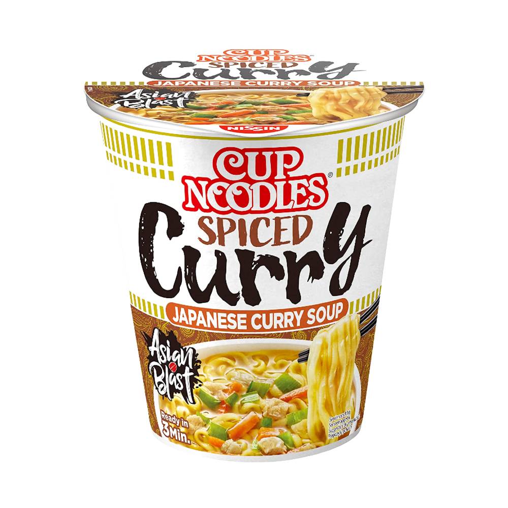 NISSIN Cup Ramen Noodles Japanese Curry 67g