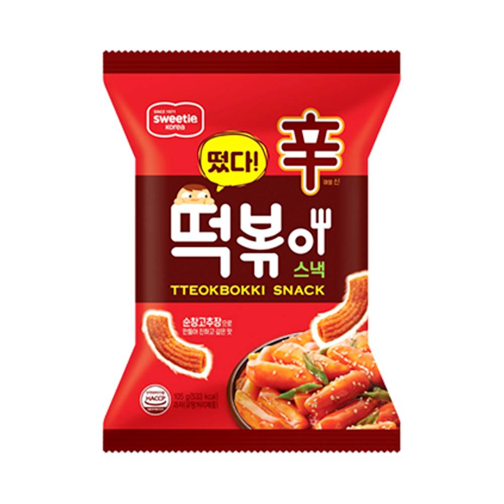 SWEETIE Tteokbokki snack 105g 