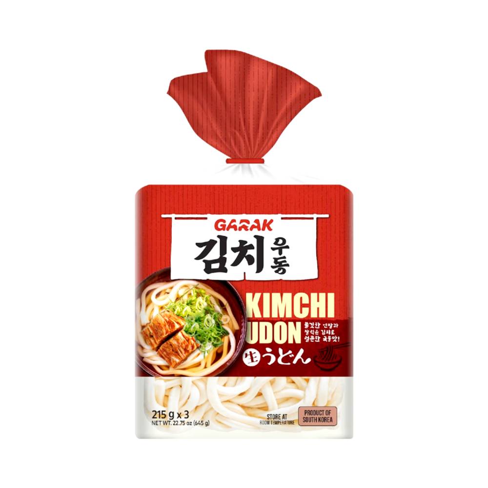 Garak Udon Noodle Kimchi (3ks x 213g) 639g