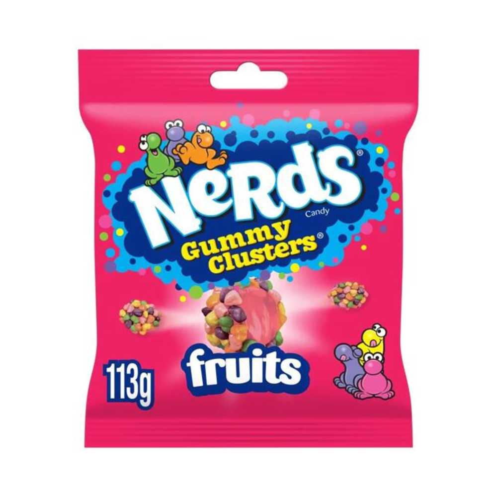 Nerds gummy clusters fruits 113g 

